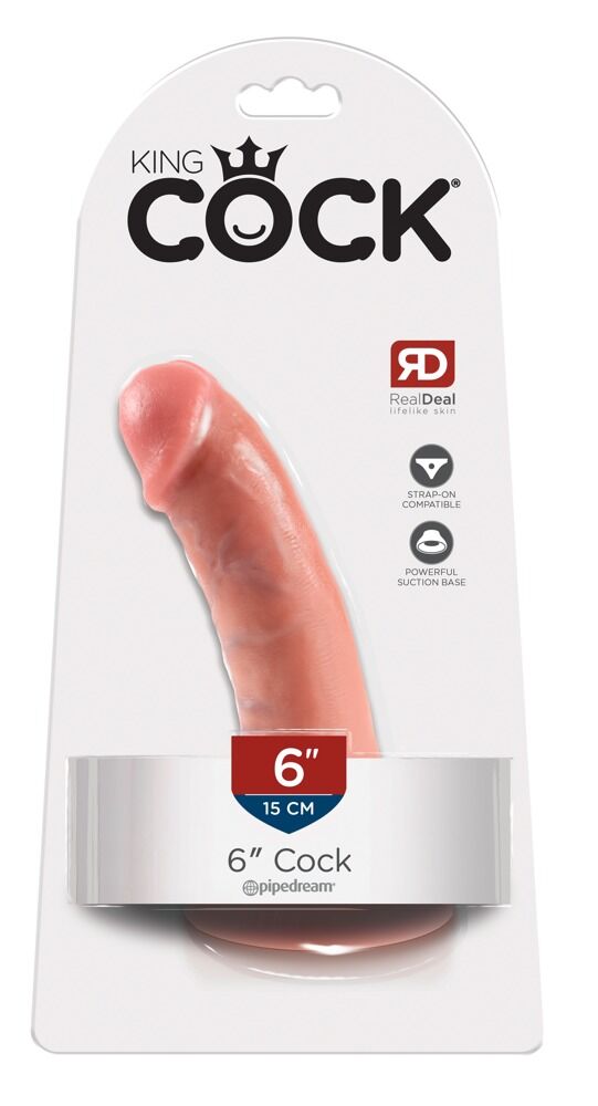 wenn Dildo, dann COCK! 6 Inch / 15 cm in hell!