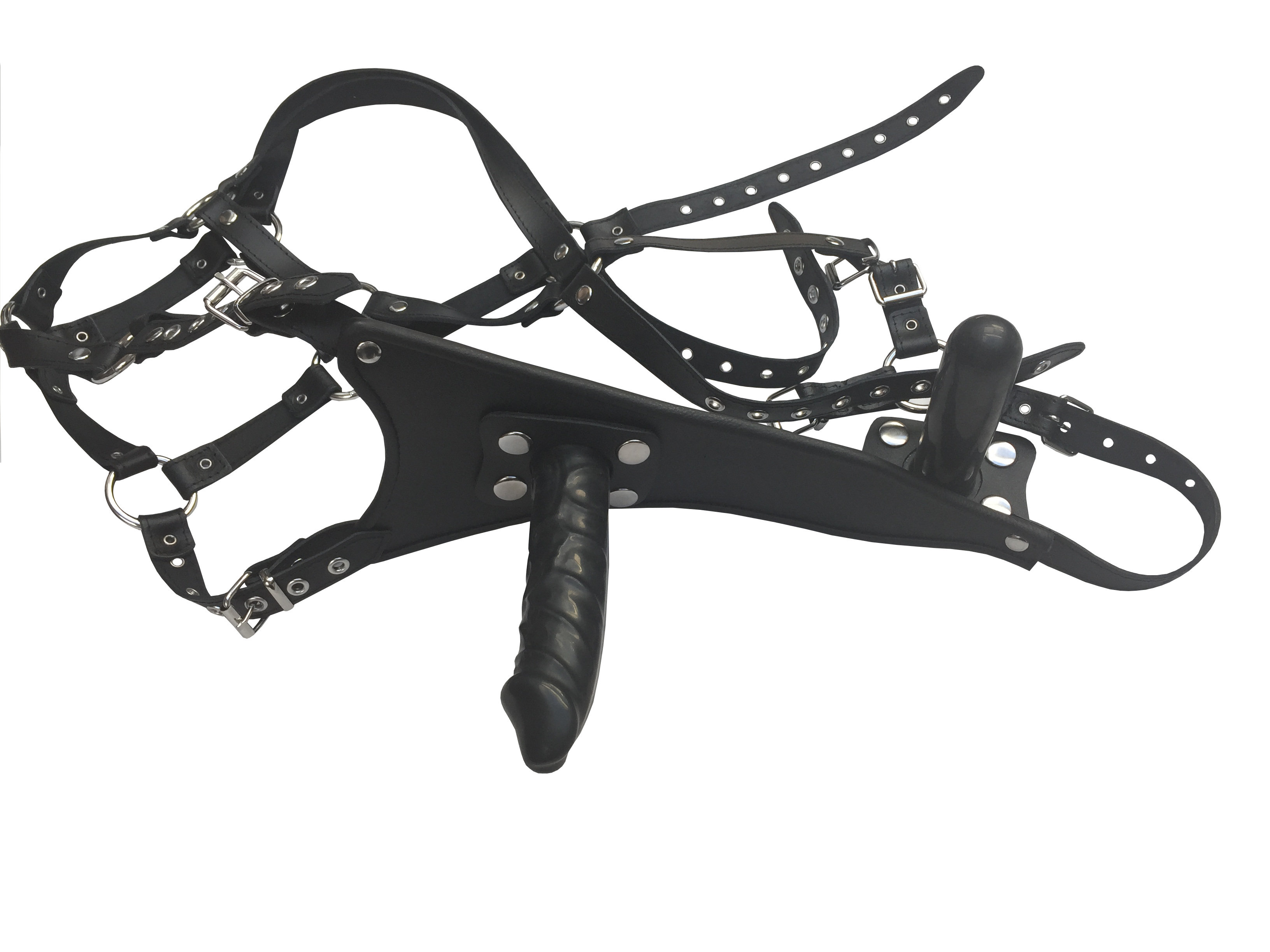 Leder Slip Body wahlweise mit einem oder zwei Dildos Leder Slip Body wahlweise mit einem oder zwei Dildos