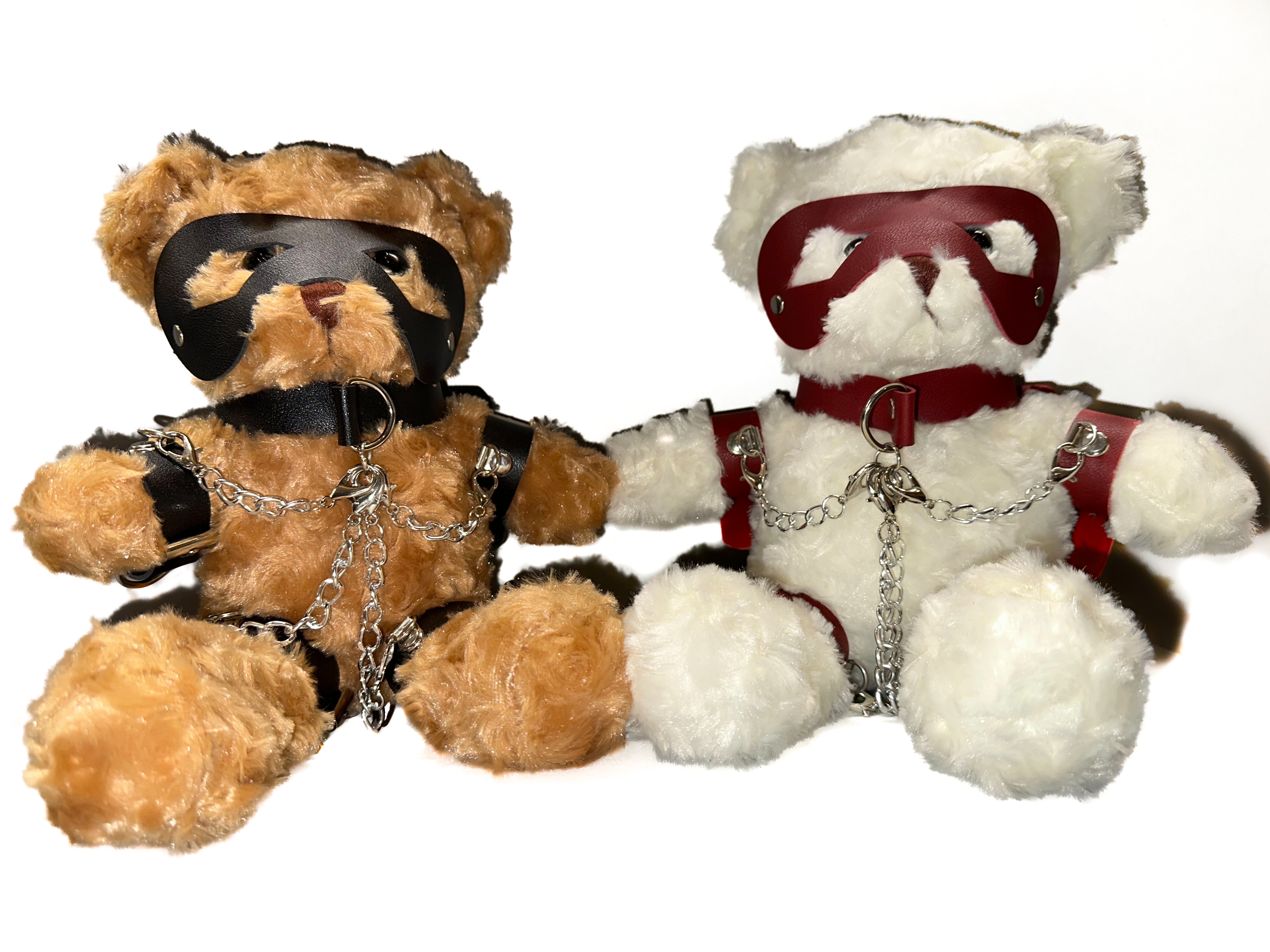 BDSM-Teddys "Bonny und Clyde"