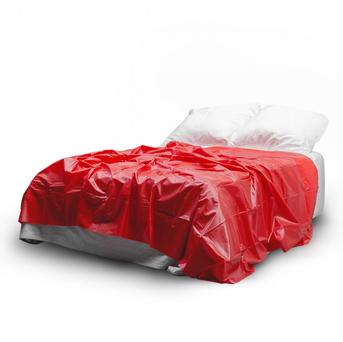 EasyToys Wasserdichtes Vinyllaken – Rot