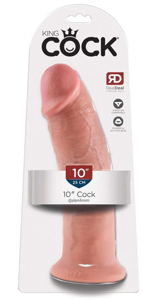 wenn Dildo, dann COCK! 10 Inch / 25 cm in hell!