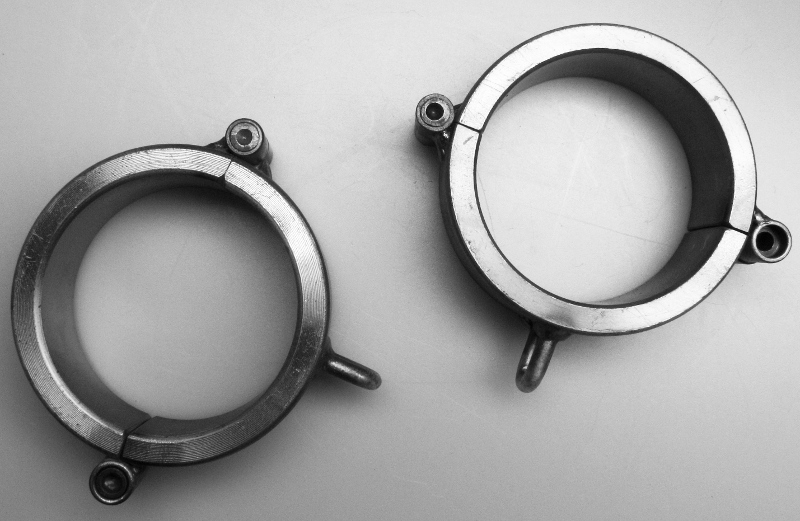 PRANGER METALL - Stahlset Handfesseln gedreht