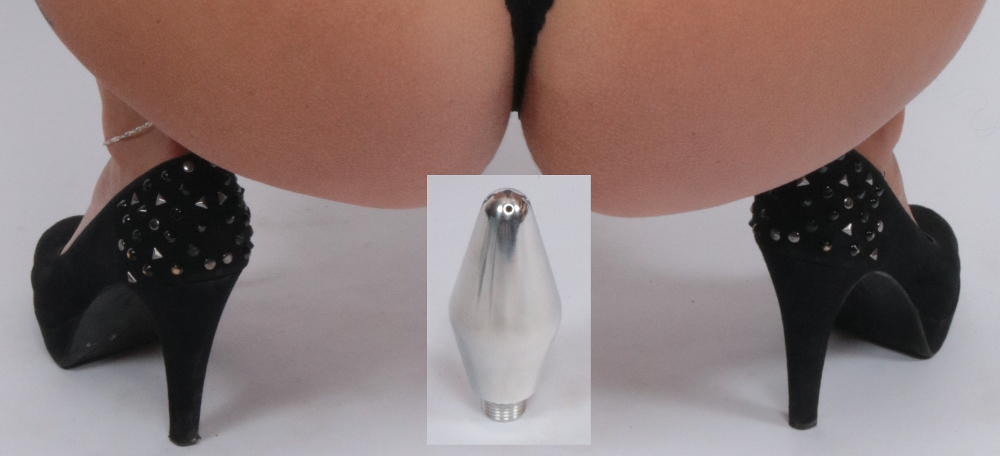 Klistier - Intimdusche Alu Birne