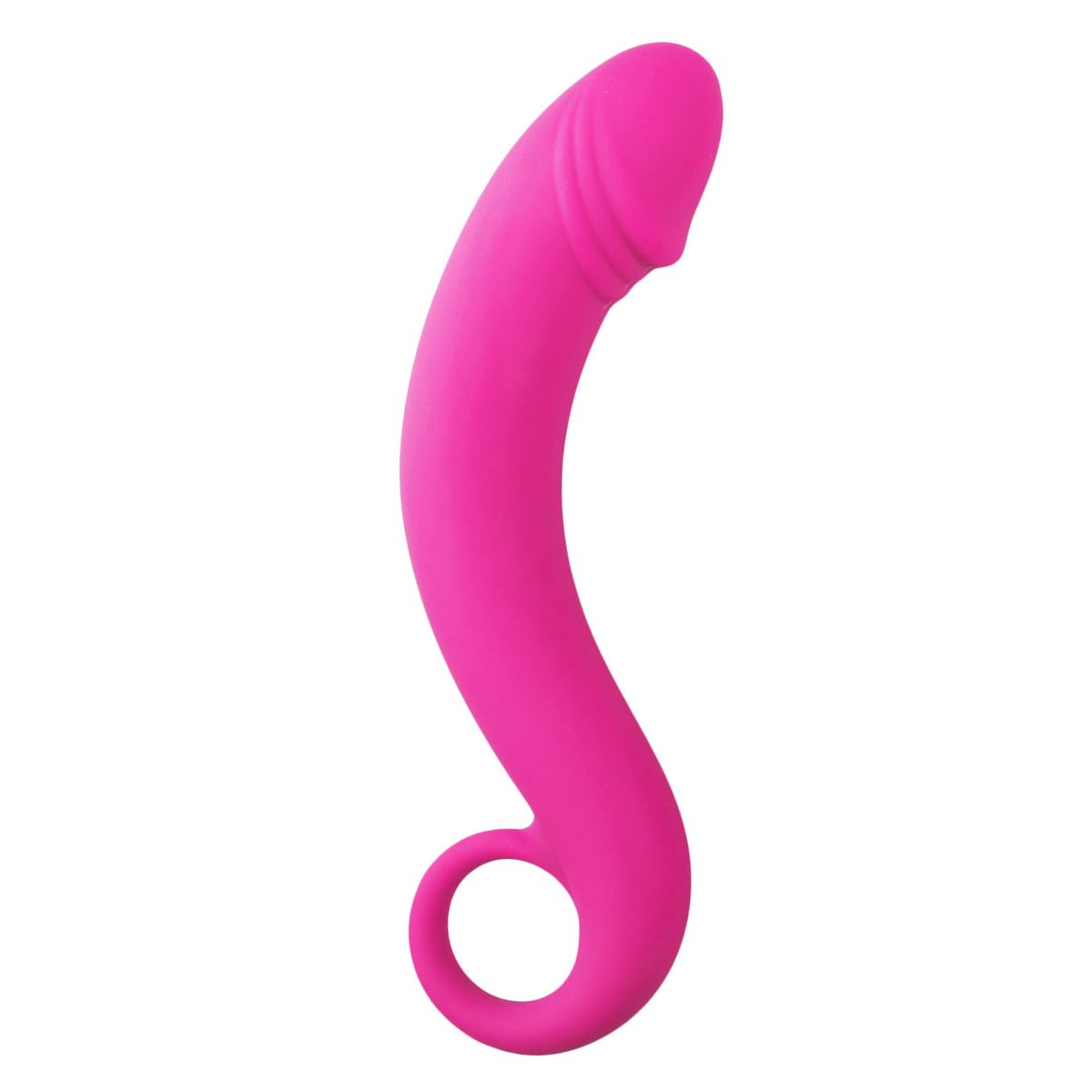 Anal Prostata-Dildo aus Silikon – Rosa