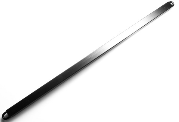 SPREIZSTANGE aus Vierkantstahl in schwarz - 80cm mit 2 Ösen